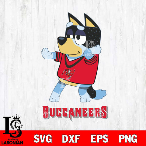 Tampa Bay Buccaneers Bluey Dad Dance Svg Eps Dxf Png File, Digital Download, Instant Download