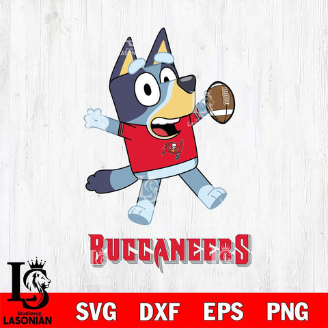 Tampa Bay Buccaneers Bluey Sport Football Cricut Files,Bluey Svg file,Digital Download ,Instant Download