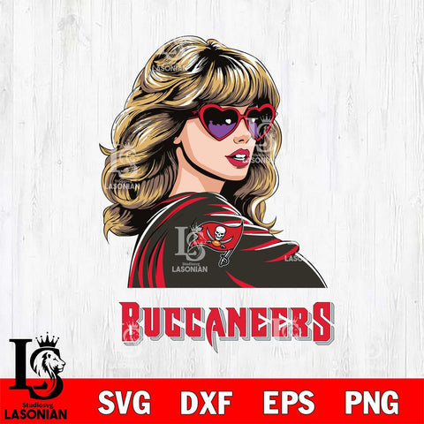 Tampa Bay Buccaneers Fan And Taylor Swift Fan Svg Eps Dxf Png File, Digital Download, Instant Download