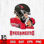 Tampa Bay Buccaneers Father And Child Rugby SVG DXF EPS PNG FILE,NFL SVG, Father day Digital Download,Instant Download, Silhouette