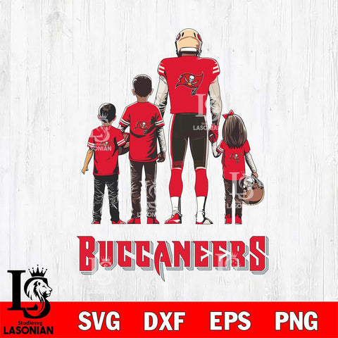 Tampa Bay Buccaneers Father Football SVG DXF EPS PNG FILE,NFL SVG, Father day Digital Download,Instant Download, Silhouette