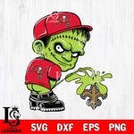 Tampa Bay Buccaneers Frankenstein Piss On New Orleans Saints Svg Eps Dxf Png File, Digital Download, Instant Download