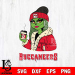 Tampa Bay Buccaneers Girls Grinch Bougie Svg Eps Dxf Png File, Digital Download, Instant Download