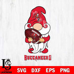 Tampa Bay Buccaneers Gnomes Christmas football Svg Eps Dxf Png File, Digital Download, Instant Download