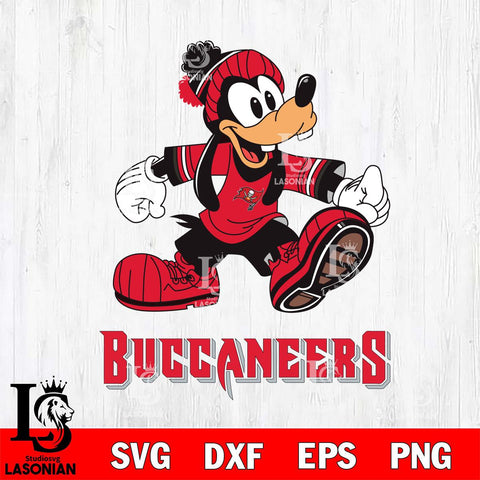 Tampa Bay Buccaneers Goofy Cool Sport SVG DXF EPS PNG FILE,NFL Cricut ,Football Digital Download,Instant Download, Silhouette