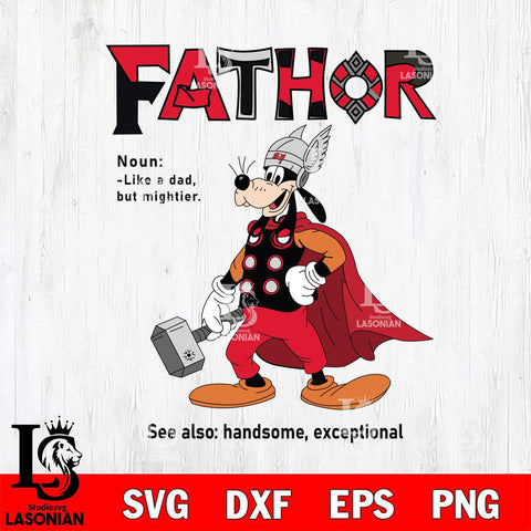 Tampa Bay Buccaneers Goofy Fathor Sport Svg Eps Dxf Png File, NFL File Cut,Digital Download,Instant Download,Disney Svg Files