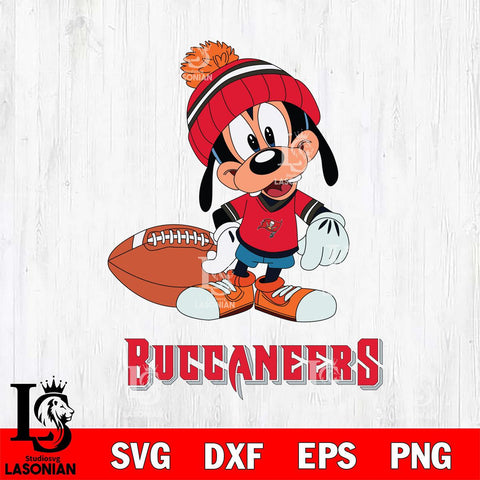 Tampa Bay Buccaneers Goofy Football SVG DXF EPS PNG FILE,NFL Cricut ,Football Digital Download,Instant Download, Silhouette
