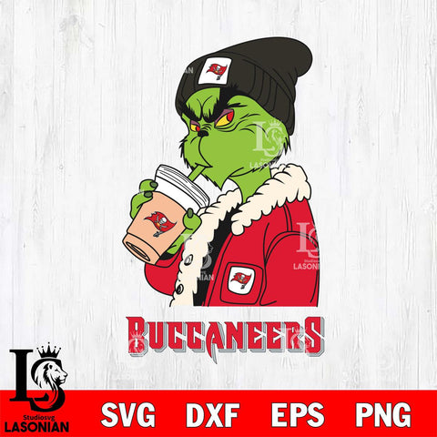 Tampa Bay Buccaneers Grinch Bougie Football Svg Eps Dxf Png File, Digital Download, Instant Download