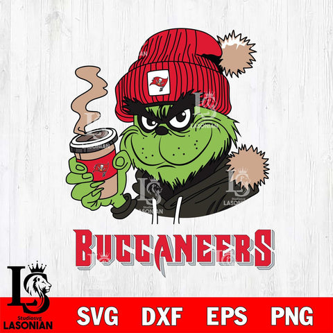 Tampa Bay Buccaneers Grinch Cofffe Hoodie Svg Eps Dxf Png File,Cricut svg files, Digital Download, Instant Download