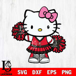 Tampa Bay Buccaneers Hello Kitty Cheerleader 11 Svg Eps Dxf Png File, Digital Download, Instant Download