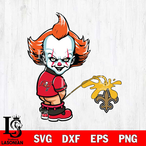 Tampa Bay Buccaneers IT Piss On New Orleans Saints Svg Eps Dxf Png File, Digital Download, Instant Download