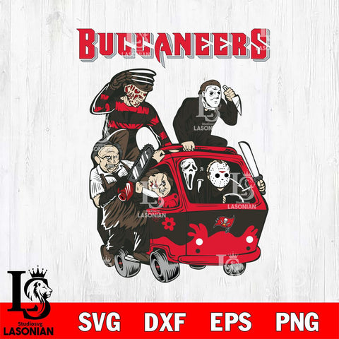 Tampa Bay Buccaneers Jason Voorhees Horror 10 Svg Eps Dxf Png File, NFL svg, Digital Download, Instant Download