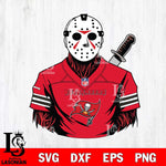 Tampa Bay Buccaneers Jason Voorhees Horror 4 Svg Eps Dxf Png File, NFL svg, Digital Download, Instant Download
