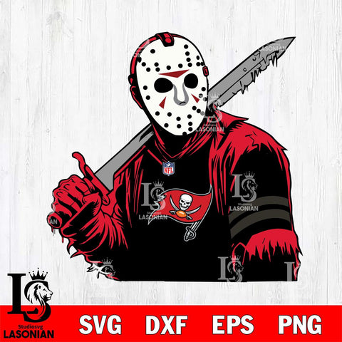 Tampa Bay Buccaneers Jason Voorhees Horror 7 Svg Eps Dxf Png File, NFL svg, Digital Download, Instant Download