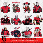 Tampa Bay Buccaneers Jason Voorhees Horror Bundle 12 SVG Svg Eps Dxf Png File,Bundle NFL svg, Digital Download, Instant Download