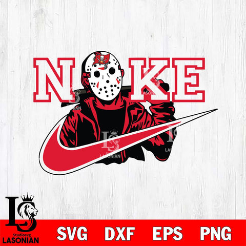 Tampa Bay Buccaneers Jason Voorhees Nike Svg Eps Dxf Png File, Digital Download, Instant Download