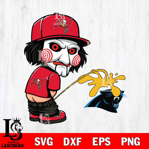 Tampa Bay Buccaneers Jigsaw Piss On Carolina Panthers Svg Eps Dxf Png File, Digital Download, Instant Download