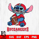 Tampa Bay Buccaneers Lilo and stitch Football SVG DXF EPS PNG FILE, Stitch File Cut,NFL Digital Download,Instant Download, Silhouette