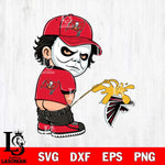 Tampa Bay Buccaneers Michael Myers Piss On Atlanta Falcons Svg Eps Dxf Png File, Digital Download, Instant Download