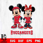 Tampa Bay Buccaneers Mickey And Minnie Rugby Svg Eps Dxf Png File, NFL svg , Digital Download , Instant Download, Cricut File