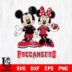 Tampa Bay Buccaneers Mickey Minnie Football Svg Eps Dxf Png File, NFL svg , Digital Download , Instant Download, Cricut File