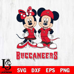 Tampa Bay Buccaneers Mickey Minnie Mouse rugby ball Svg Eps Dxf Png File, Bundle NFl svg , File Cut , Digital Download , Instant Download, Laser Cut Svg Files