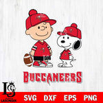 Tampa Bay Buccaneers Peanuts Snoopy Friends Football SVG DXF EPS PNG FILE,Snoopy File Cut, Nfl Digital Download,Instant Download, Silhouette