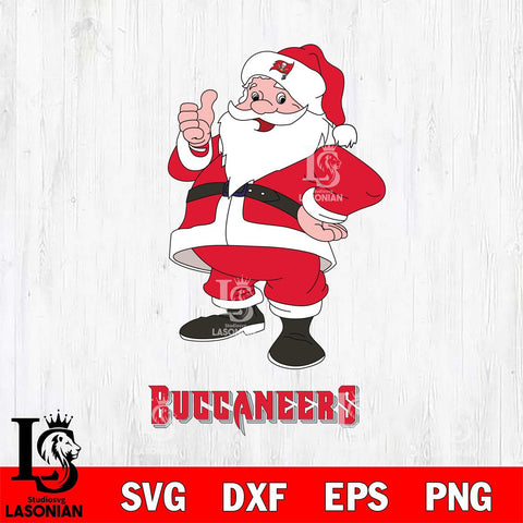 Tampa Bay Buccaneers Santa claus Svg Eps Dxf Png File,NFL Svg Files,Digital Download,Sublimation,Instant Download