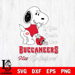 Tampa Bay Buccaneers Snoopy If you dont like kiss SVG DXF EPS PNG FILE,Snoopy File Cut, Nfl Digital Download,Instant Download, Silhouette