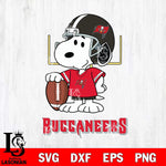 Tampa Bay Buccaneers Snoopy Player Football SVG DXF EPS PNG FILE,Snoopy File Cut, Nfl Digital Download,Instant Download, Silhouette