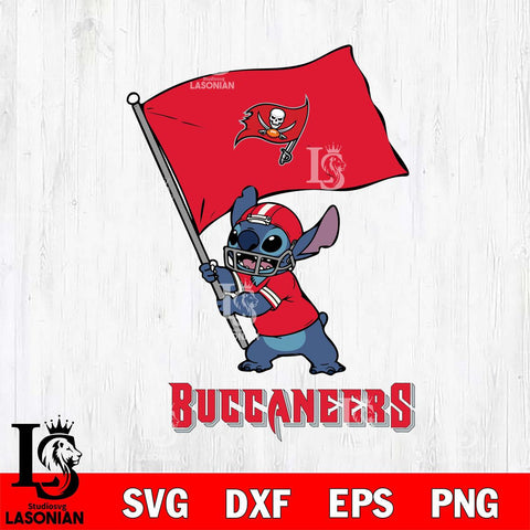Tampa Bay Buccaneers Stitch flag SVG DXF EPS PNG FILE, NFL File Cut, Digital Download,Instant Download, Silhouette, Cricut