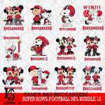 Tampa Bay Buccaneers Super Bowl NFL Bundle 12 Svg Eps Dxf Png File, NFL svg , Digital Download , Instant Download, Cricut File