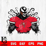 Tampa Bay Buccaneers Venom Marvel Svg Eps Dxf Png File, Digital Download, Instant Download