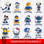 Tampa Bay Lightning Disney Hockey NHL Bundle 12 SVG DXF EPS PNG FILE,NHL Bundle File Cut,Disney Digital Download,Instant Download, Silhouette