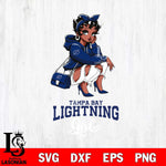 Tampa Bay Lightning Fashion Black Fan Girl Betty Boop, Svg Eps Dxf Png File, Digital Download