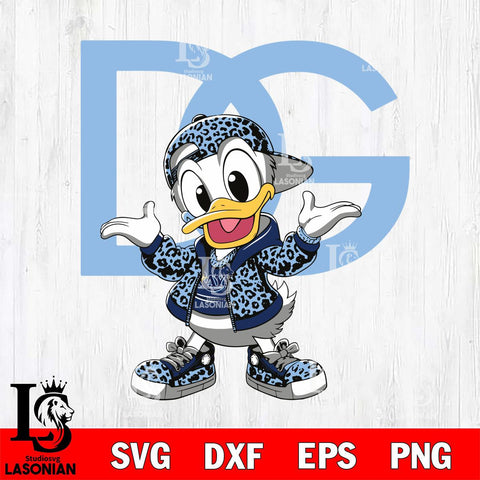 Tampa Bay Rays Dolce And Gabbana Donald Duck Disney Svg Eps Dxf Png File, Digital Download, Instant Download