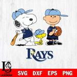 Tampa Bay Rays Game the Peanuts Sport Svg Eps Dxf Png File, MLB File Cut,Digital Download,Instant Download,MLB Svg Files