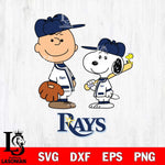 Tampa Bay Rays Peanuts Sport Svg Eps Dxf Png File, MLB File Cut,Digital Download,Instant Download,MLB Svg Files