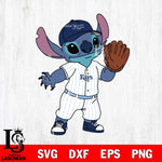 Tampa Bay Rays Stitch baseball cute SVG DXF EPS PNG FILE, MLB File Cut, Digital Download,Instant Download, Silhouette, Stitch Cricut