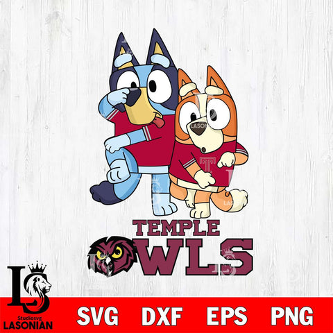 Temple Owls Bluey Chilli Dance Mode Svg Eps Dxf Png File, Digital Download, Instant Download