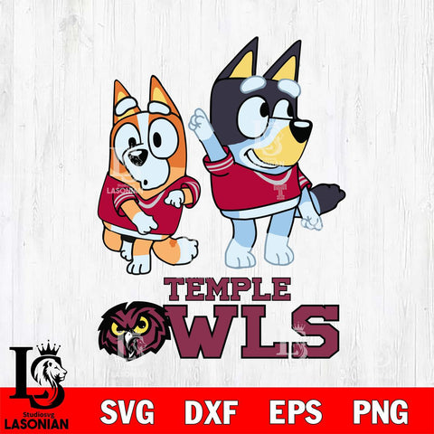 Temple Owls Bluey Chilli Mode Dance Svg Eps Dxf Png File, Digital Download, Instant Download