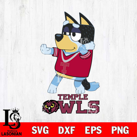 Temple Owls Bluey Dad Dance Svg Eps Dxf Png File, Digital Download, Instant Download