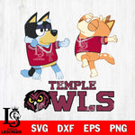 Temple Owls Bluey Dance Svg Eps Dxf Png File, Digital Download, Instant Download
