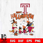 Temple Owls Bluey Halloween Family Svg Eps Dxf Png File, Digital Download, Instant Download