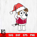 Temple Owls Bluey Jack Christmas Svg Eps Dxf Png File, Digital Download, Instant Download