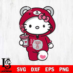 Temple Owls Cute Hello Kitty Svg Eps Dxf Png File, Digital Download, Instant Download