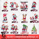 Temple Owls Disney NCAA Sport Bundle SVG PNG Svg Eps Dxf Png File, Digital Download