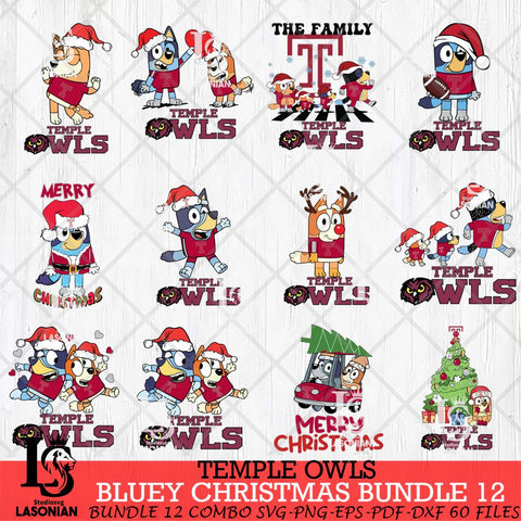 Temple Owls Disney NCAA Sport Bundle SVG PNG Svg Eps Dxf Png File, Digital Download