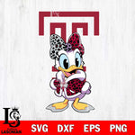 Temple Owls Fancy Daisy Duck Disney Svg Eps Dxf Png File, Digital Download, Instant Download