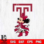 Temple Owls Glamorous Minnie Svg Eps Dxf Png File, Digital Download, Instant Download